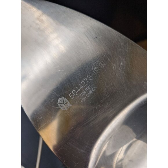 Sysco High Carbon Stainless Steel Cake Pie Spatula Server 11" NSF 5644273 - Picture 7 of 7